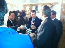 Former mayor Ryan meets with reporters Former mayor Ryan meets with reporters