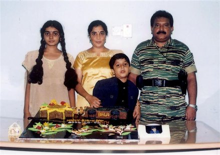 An undated picture supplied by the Sri Lankan Ministry of Defence shows the Liberation Tigers of Tamil Eelam (LTTE) leader Vellupillai Prabh An undated picture supplied by the Sri Lankan Ministry of Defence shows the Liberation Tigers of Tamil Eelam (LTTE) leader Vellupillai Prabh