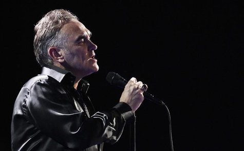 British singer-songwriter Morrissey performs during the International Song Festival in Vina del Mar city, about 121 km (75 miles) northwest British singer-songwriter Morrissey performs during the International Song Festival in Vina del Mar city, about 121 km (75 miles) northwest