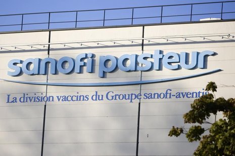 Exterior view of the Sanofi Pasteur plant where the influenza A (H1N1) vaccines are produced in Val-du-Rueil near Rouen October 19, 2009. RE Exterior view of the Sanofi Pasteur plant where the influenza A (H1N1) vaccines are produced in Val-du-Rueil near Rouen October 19, 2009. RE