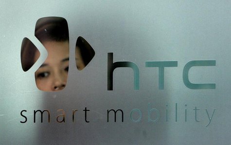 The logo of HTC is seen in Taipei September 24, 2008. The new G1 phone made by Taiwan's HTC Corp running Google's Android software was launc The logo of HTC is seen in Taipei September 24, 2008. The new G1 phone made by Taiwan's HTC Corp running Google's Android software was launc