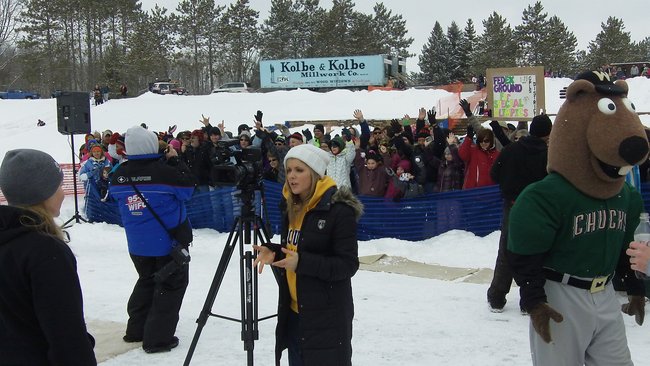 All of the local celebs came out to cover the 2013 Wausau Polar Plunge