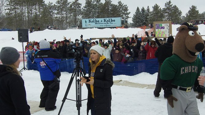 All of the local celebs came out to cover the 2013 Wausau Polar Plunge