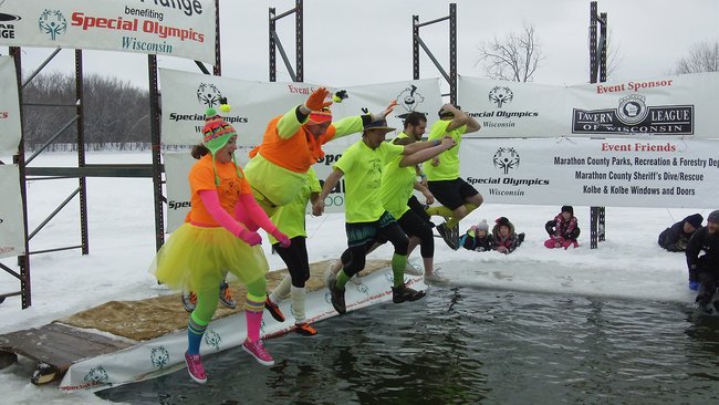 The 2013 Wausau Polar Plunge was colorful!