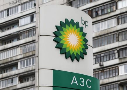 A BP logo is seen in front of an apartment block near a petrol station in Moscow October 22, 2012. REUTERS/Maxim Shemetov A BP logo is seen in front of an apartment block near a petrol station in Moscow October 22, 2012. REUTERS/Maxim Shemetov