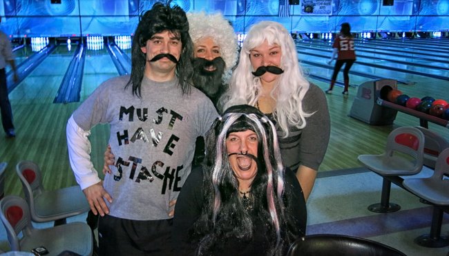 Stache-in' !!!