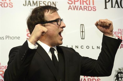Director David O. Russell celebrates in the photo room after his film "Silver Linings Playbook" won four awards at the 2013 Film Independent Director David O. Russell celebrates in the photo room after his film "Silver Linings Playbook" won four awards at the 2013 Film Independent