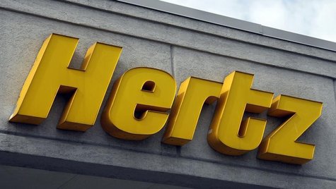 A Hertz sign is seen outside a rental car office in Ferndale, Michigan May 9, 2011. REUTERS/Rebecca Cook A Hertz sign is seen outside a rental car office in Ferndale, Michigan May 9, 2011. REUTERS/Rebecca Cook
