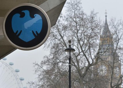 The Barclays logo is seen on a branch of the bank in London February 12, 2013. REUTERS/Toby Melville The Barclays logo is seen on a branch of the bank in London February 12, 2013. REUTERS/Toby Melville