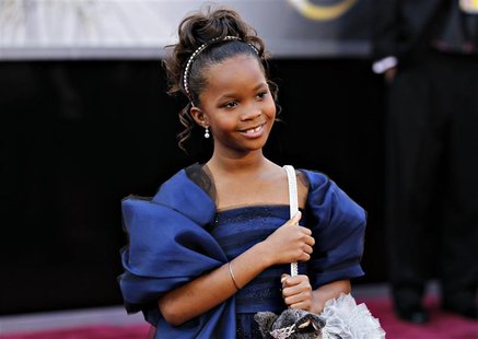 Quenzhane Wallis, best actress nominee for her role in "Beasts of the Southern Wild", arrives at the 85th Academy Awards in Hollywood, Calif Quenzhane Wallis, best actress nominee for her role in "Beasts of the Southern Wild", arrives at the 85th Academy Awards in Hollywood, Calif