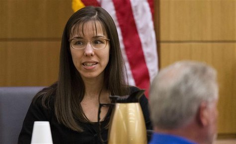Jodi Arias testifies during cross examination by prosecutor Juan Martinez in Maricopa County Superior Court in Phoenix, Arizona, February 25 Jodi Arias testifies during cross examination by prosecutor Juan Martinez in Maricopa County Superior Court in Phoenix, Arizona, February 25