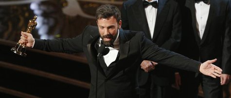Director and producer Ben Affleck accepts the award for best motion picture for "Argo" at the 85th Academy Awards in Hollywood, California F Director and producer Ben Affleck accepts the award for best motion picture for "Argo" at the 85th Academy Awards in Hollywood, California F