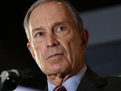 New York City Mayor Michael Bloomberg speaks during his final State of the City speech at the Barclay's Center in Brooklyn, New York, Februa New York City Mayor Michael Bloomberg speaks during his final State of the City speech at the Barclay's Center in Brooklyn, New York, Februa