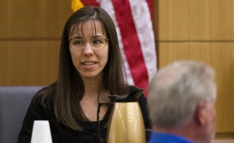 Jodi Arias testifies during cross examination by prosecutor Juan Martinez in Maricopa County Superior Court in Phoenix, Arizona, February 25 Jodi Arias testifies during cross examination by prosecutor Juan Martinez in Maricopa County Superior Court in Phoenix, Arizona, February 25