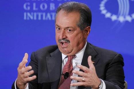 Andrew Liveris, Chairman and CEO of the Dow Chemical Company, participates in a group discussion on "Business by Design: Business with Integ Andrew Liveris, Chairman and CEO of the Dow Chemical Company, participates in a group discussion on "Business by Design: Business with Integ