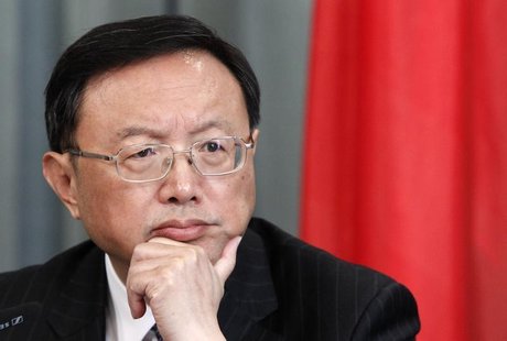 Chinese Foreign Minister Yang Jiechi attends a joint news conference with his Russian counterpart in Moscow February 22, 2013. REUTERS/Maxim Chinese Foreign Minister Yang Jiechi attends a joint news conference with his Russian counterpart in Moscow February 22, 2013. REUTERS/Maxim