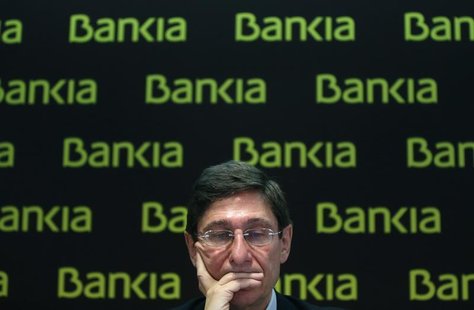 Bankia Chairman Jose Ignacio Goirigolzarri attends a news conference in Madrid February 28, 2013. REUTERS/Juan Medina Bankia Chairman Jose Ignacio Goirigolzarri attends a news conference in Madrid February 28, 2013. REUTERS/Juan Medina