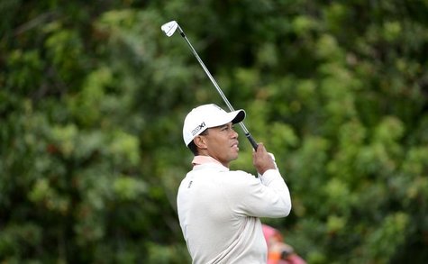 Tiger Woods of the U.S. hits the ball at the 16th tee during first round play in the Honda Classic PGA golf tournament in Palm Beach Gardens Tiger Woods of the U.S. hits the ball at the 16th tee during first round play in the Honda Classic PGA golf tournament in Palm Beach Gardens