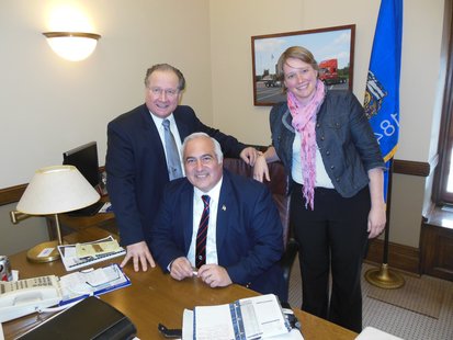 State Senator Jerry Petrowski (R-Marathon) and Representatives John Spiros (R-Marshfield) and Mandy Wright (D-Wausau) (left to right) State Senator Jerry Petrowski (R-Marathon) and Representatives John Spiros (R-Marshfield) and Mandy Wright (D-Wausau) (left to right)