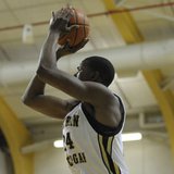 WMU freshman forward Darius Paul, who scored 28 points in a 65-62 win at Toledo on Wednesday, Feb. 27, 2013. (Photo courtesy of GS Photo)