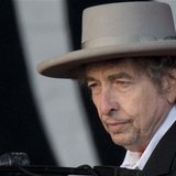 Singer songwriter Bob Dylan