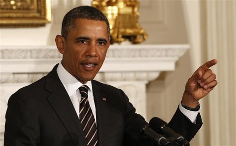 U.S. President Barack Obama speaks to the National Governors Association in the State Dining Room of the White House in Washington February U.S. President Barack Obama speaks to the National Governors Association in the State Dining Room of the White House in Washington February