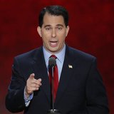 Wisconsin Governor Scott Walker addresses the second session of the Republican National Convention in Tampa, Florida August 28, 2012. REUTER Wisconsin Governor Scott Walker addresses the second session of the Republican National Convention in Tampa, Florida August 28, 2012. REUTER