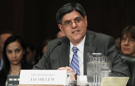 Jack Lew, U.S. President Barack Obama's nominee to lead the U.S. Treasury Department, testifies before a Senate Finance Committee confirmati Jack Lew, U.S. President Barack Obama's nominee to lead the U.S. Treasury Department, testifies before a Senate Finance Committee confirmati