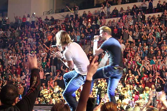 Florida Georgia Line on 2/28/13 @ Resch Center