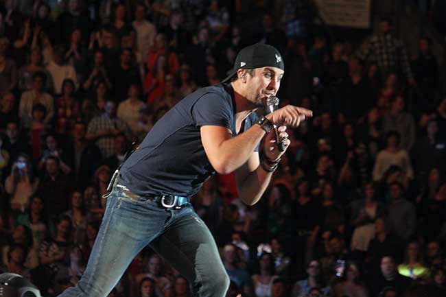 Luke Bryan on 2/28/13 @ Resch Center