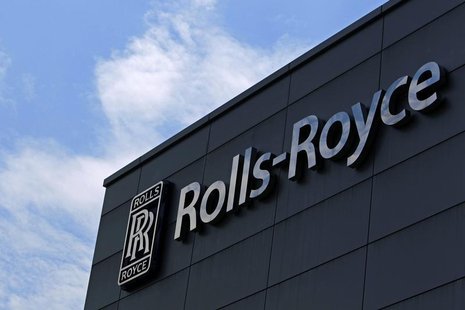 The logo and sign of Rolls-Royce is seen at its Seletar campus in Singapore September 12, 2012. REUTERS/Tim Chong The logo and sign of Rolls-Royce is seen at its Seletar campus in Singapore September 12, 2012. REUTERS/Tim Chong