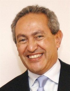 Nassef Sawiris, director and chief executive of Orascom Construction Industries (OCI) poses for a picture in Paris, December 10, 2007. REUTE Nassef Sawiris, director and chief executive of Orascom Construction Industries (OCI) poses for a picture in Paris, December 10, 2007. REUTE