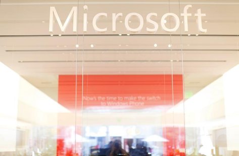 The interior of a Microsoft retail store is seen in San Diego January 18, 2012. REUTERS/Mike Blake The interior of a Microsoft retail store is seen in San Diego January 18, 2012. REUTERS/Mike Blake
