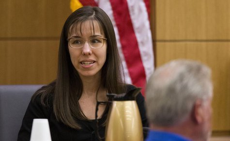 Jodi Arias testifies during cross examination by prosecutor Juan Martinez in Maricopa County Superior Court in Phoenix, Arizona, February 25 Jodi Arias testifies during cross examination by prosecutor Juan Martinez in Maricopa County Superior Court in Phoenix, Arizona, February 25