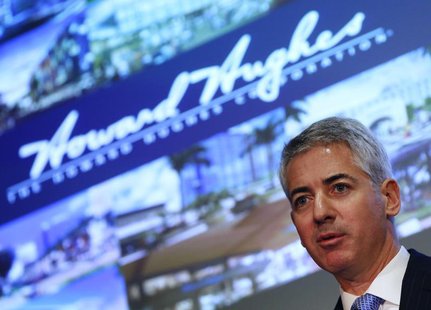 William Ackman, chief executive and portfolio manager of Pershing Square Management, speaks during the Harbor Investment Conference in New Y William Ackman, chief executive and portfolio manager of Pershing Square Management, speaks during the Harbor Investment Conference in New Y