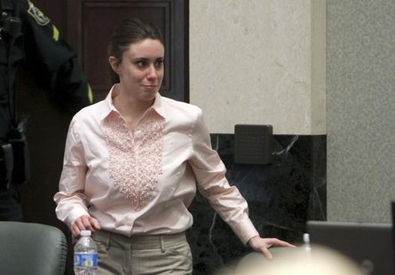 Casey Anthony smiles as she returns to the defense table after being acquitted on first degree murder charges of her daughter Caylee at the Casey Anthony smiles as she returns to the defense table after being acquitted on first degree murder charges of her daughter Caylee at the