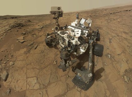 Self-portrait of the rover Curiosity, combining dozens of exposures taken by the rover's Mars Hand Lens Imager (MAHLI) during the 177th Mart Self-portrait of the rover Curiosity, combining dozens of exposures taken by the rover's Mars Hand Lens Imager (MAHLI) during the 177th Mart