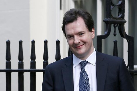 Britain's Chancellor of the Exchequer George Osborne leaves Downing Street in London, December 4, 2012. REUTERS/Stefan Wermuth Britain's Chancellor of the Exchequer George Osborne leaves Downing Street in London, December 4, 2012. REUTERS/Stefan Wermuth