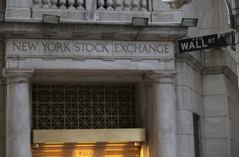 An exterior shot of the New York Stock Exchange in New York December 20, 2012. REUTERS/Andrew Kelly An exterior shot of the New York Stock Exchange in New York December 20, 2012. REUTERS/Andrew Kelly