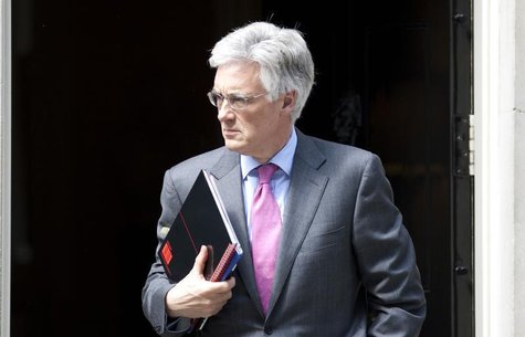 The chairman of the Financial Services Authority, Adair Turner, leaves Downing Street in central London May 28, 2012. REUTERS/Neil Hall The chairman of the Financial Services Authority, Adair Turner, leaves Downing Street in central London May 28, 2012. REUTERS/Neil Hall