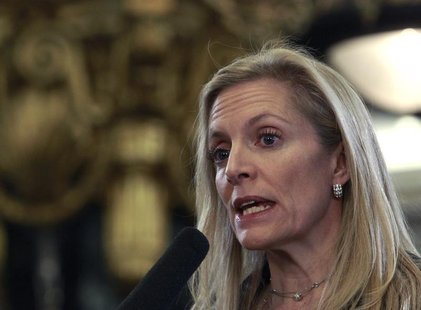 U.S. Treasury Under Secretary for International Affairs Lael Brainard delivers a speech in Moscow February 15, 2013. REUTERS/Sergei Karpukhi U.S. Treasury Under Secretary for International Affairs Lael Brainard delivers a speech in Moscow February 15, 2013. REUTERS/Sergei Karpukhi