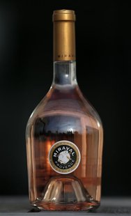 A bottle of "Miraval, Cote de Provence" rose wine is displayed in Paris, March 4, 2013. REUTERS/Christian Hartmann A bottle of "Miraval, Cote de Provence" rose wine is displayed in Paris, March 4, 2013. REUTERS/Christian Hartmann