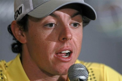 Northern Ireland's Rory McIlroy speaks at a news conference during a practice day for the 2013 WGC-Cadillac Championship PGA golf tournament Northern Ireland's Rory McIlroy speaks at a news conference during a practice day for the 2013 WGC-Cadillac Championship PGA golf tournament