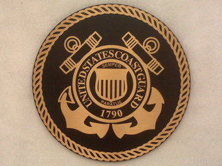 U.S. Coast Guard Symbol (courtesy of FOX 11). U.S. Coast Guard Symbol (courtesy of FOX 11).