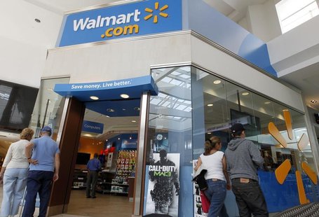 A view of a Wal-Mart.com store at the Topanga Plaza in Canoga Park, California, November 8, 2011. REUTERS/Fred Prouser A view of a Wal-Mart.com store at the Topanga Plaza in Canoga Park, California, November 8, 2011. REUTERS/Fred Prouser