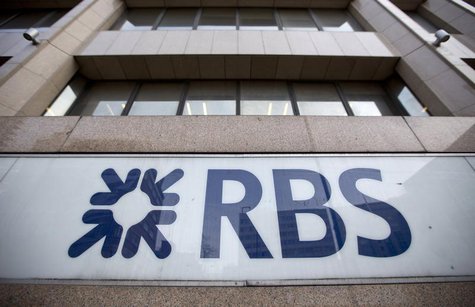 A sign is seen outside a Royal Bank of Scotland building in central London February 28, 2013. REUTERS/Neil Hall A sign is seen outside a Royal Bank of Scotland building in central London February 28, 2013. REUTERS/Neil Hall