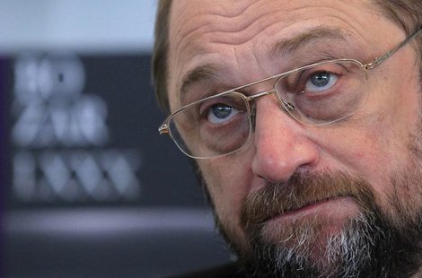 European Parliament President Martin Schulz listens to a question during the Reuters Future of the Euro Zone Summit in Brussels March 7, 201 European Parliament President Martin Schulz listens to a question during the Reuters Future of the Euro Zone Summit in Brussels March 7, 201