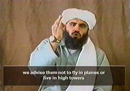 Footage from a video obtained by Reuters shows a man identified as al Qaeda spokesman Suleiman Abu Gheith speaking into a camera, warning Am Footage from a video obtained by Reuters shows a man identified as al Qaeda spokesman Suleiman Abu Gheith speaking into a camera, warning Am