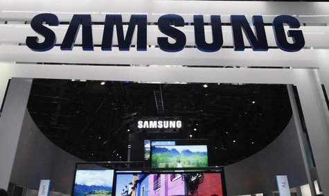 New televisions are displayed at the Samsung booth on the first day of the Consumer Electronics Show (CES) in Las Vegas January 8, 2013. REU New televisions are displayed at the Samsung booth on the first day of the Consumer Electronics Show (CES) in Las Vegas January 8, 2013. REU