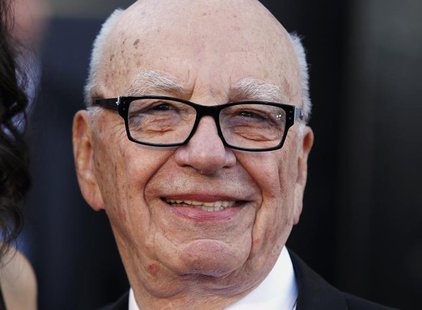 Chairman and CEO of News Corporation Rupert Murdoch arrives at the 85th Academy Awards in Hollywood, California February 24, 2013. REUTERS/L Chairman and CEO of News Corporation Rupert Murdoch arrives at the 85th Academy Awards in Hollywood, California February 24, 2013. REUTERS/L